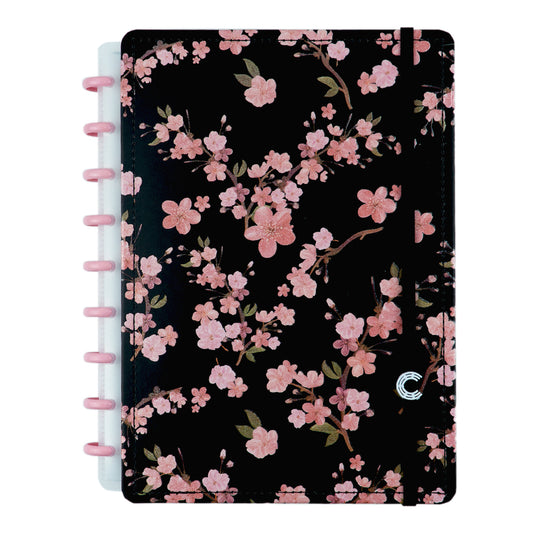 Caderno Inteligente Classical Rose Black Médio