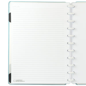 Caderno Inteligente Azul Pastel Grande Interior