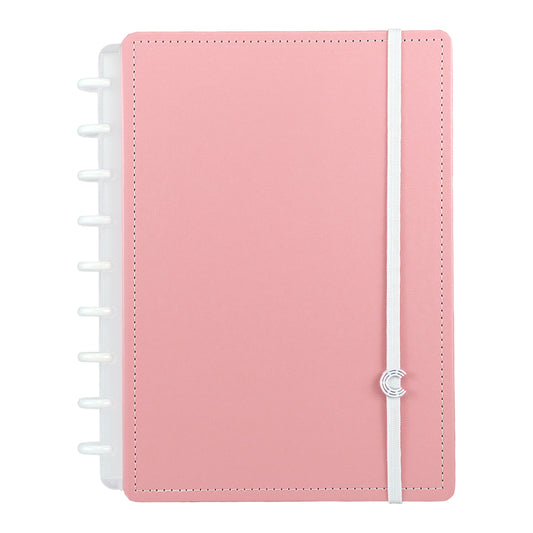 Caderno Inteligente Rosa Pastel Médio