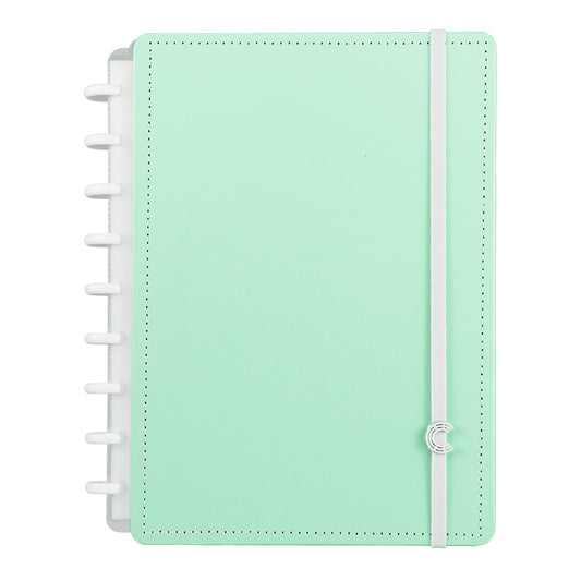 Caderno Inteligente Verde Pastel Médio