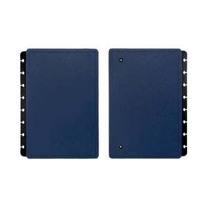 Capa e contracapa para Caderno Inteligente Dark Blue A5