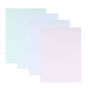 Folhas Candy Colors 90g Linhas Brancas Grande Verso