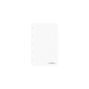 Folhas pontilhadas brancas 120g para Caderno Inteligente Inteligine Verso
