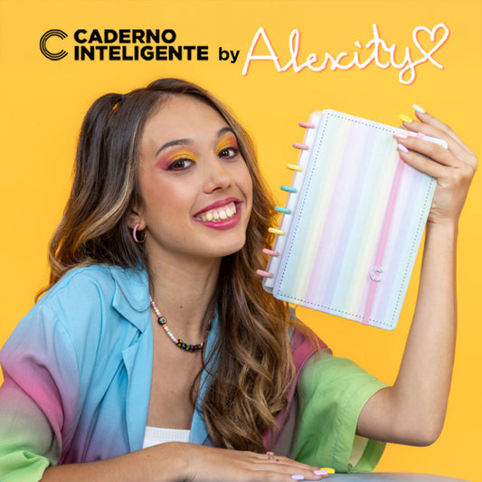 Alexity com o Caderno Inteligente Fleicity A5