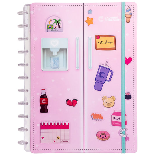 Caderno Inteligente Pink Cooler