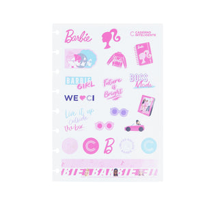 Folha de Autocolantes BARBIE™ Pink A5 Verso