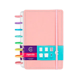 Agenda Permanente A5 Rainbow Rose Verso