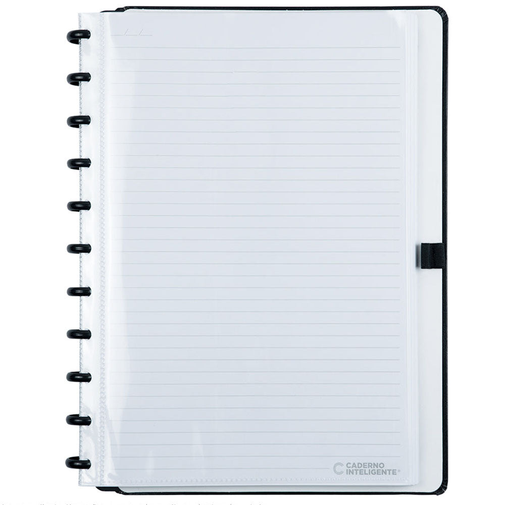 Bolsa Plástica Grande para Caderno Inteligente (184 x 274 mm) Verso