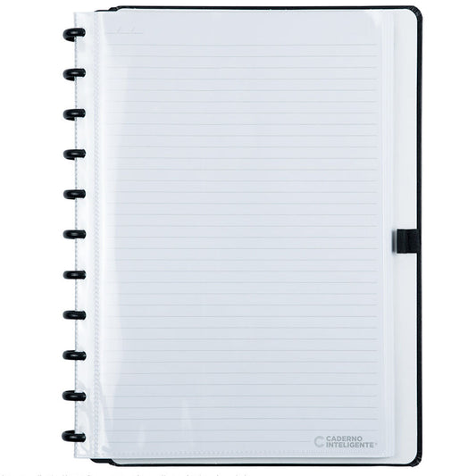 Bolsa Plástica Grande para Caderno Inteligente (184 x 274 mm) Verso