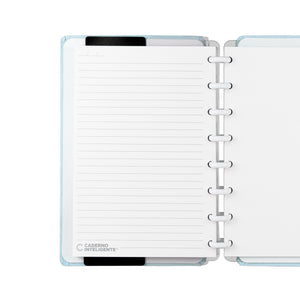 Caderno Inteligente Azul Pastel A5 Interior