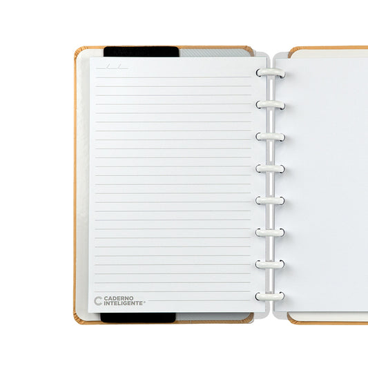 Caderno Inteligente Laranja Pastel