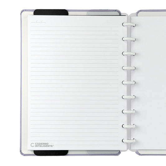Caderno Inteligente Lilás Pastel Médio