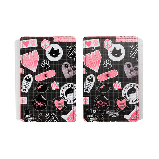 Capa e contracapa para Caderno Inteligente Miau