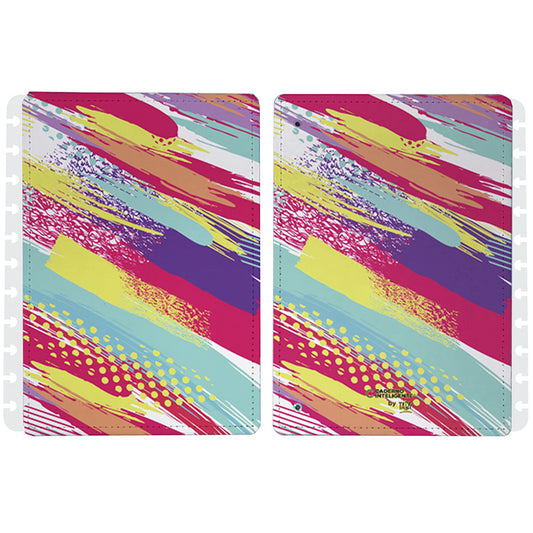 Capa e contracapa para Caderno Inteligente Tibum! by Taby