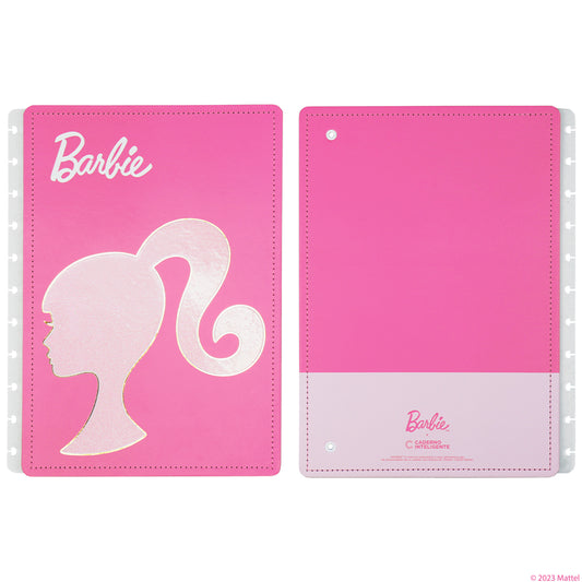 Capa e contracapa para Caderno Inteligente BARBIE™ Pink