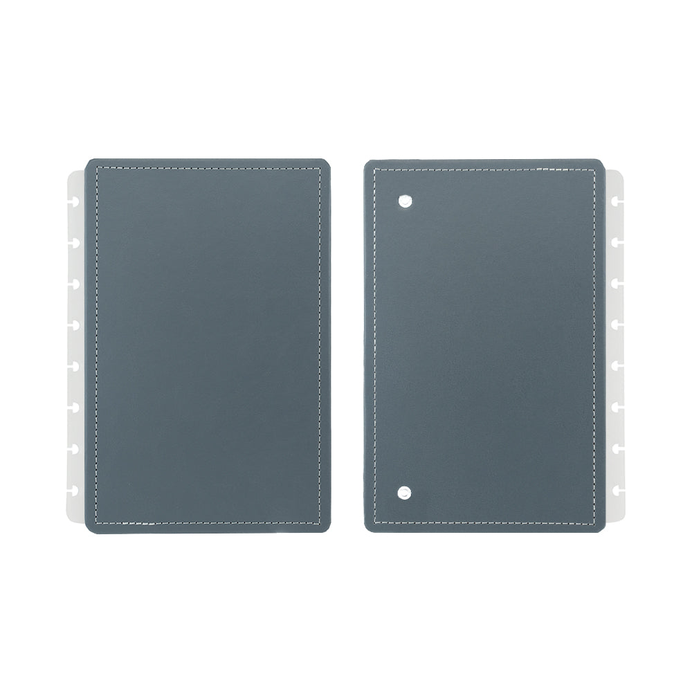 Capa e contracapa para Caderno Inteligente Cool Grey A5