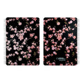 Capa e contracapa para Caderno Inteligente Classical Rose Black Médio (Planner)