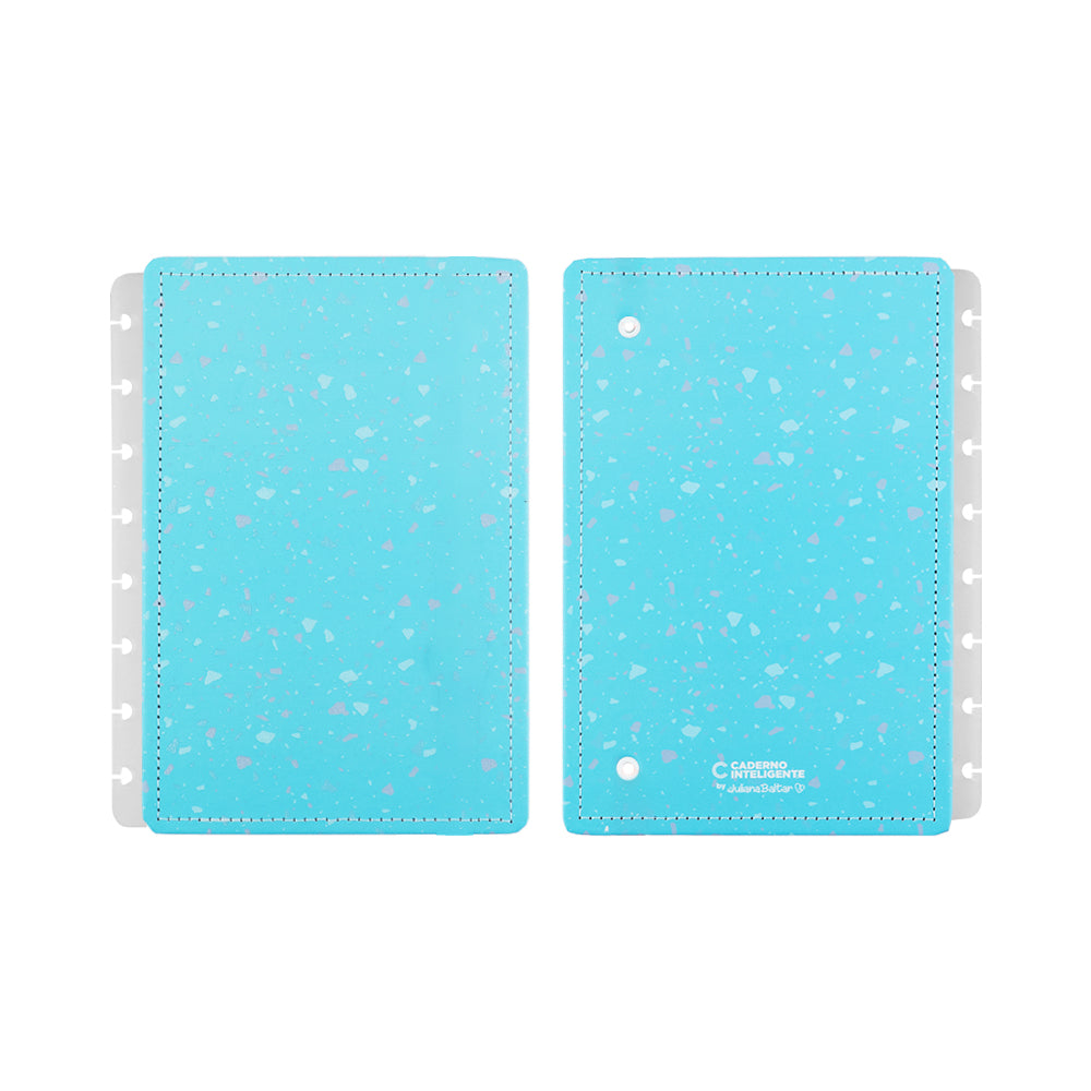 Capa e contracapa para Caderno Inteligente Be Joy A5