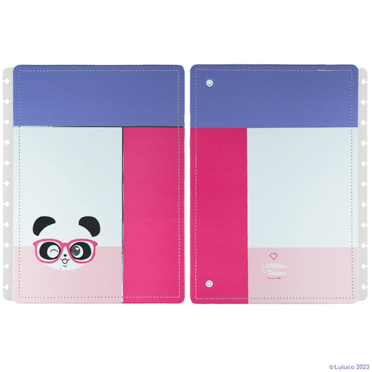 Capa e contracapa para Caderno Inteligente Lulike