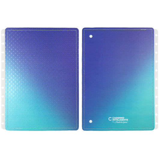 Capa e contracapa para Caderno Inteligente Mystic Glow Grande
