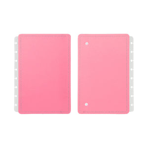 Capa e contracapa para Caderno Inteligente All pink A5