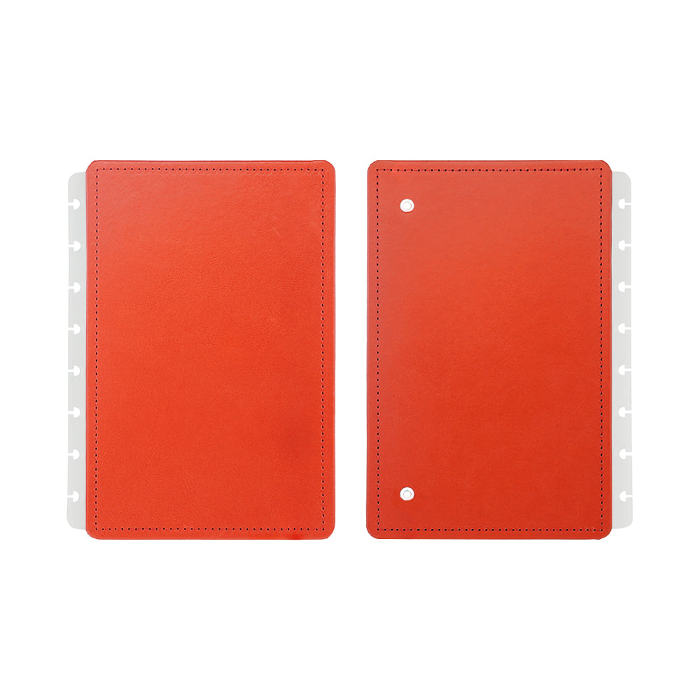 Capa e contracapa para Caderno Inteligente All Red A5
