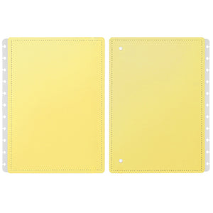Capa e contracapa para Caderno Inteligente All Yellow Grande