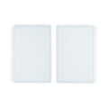 Capa e contracapa para Caderno Inteligente All White