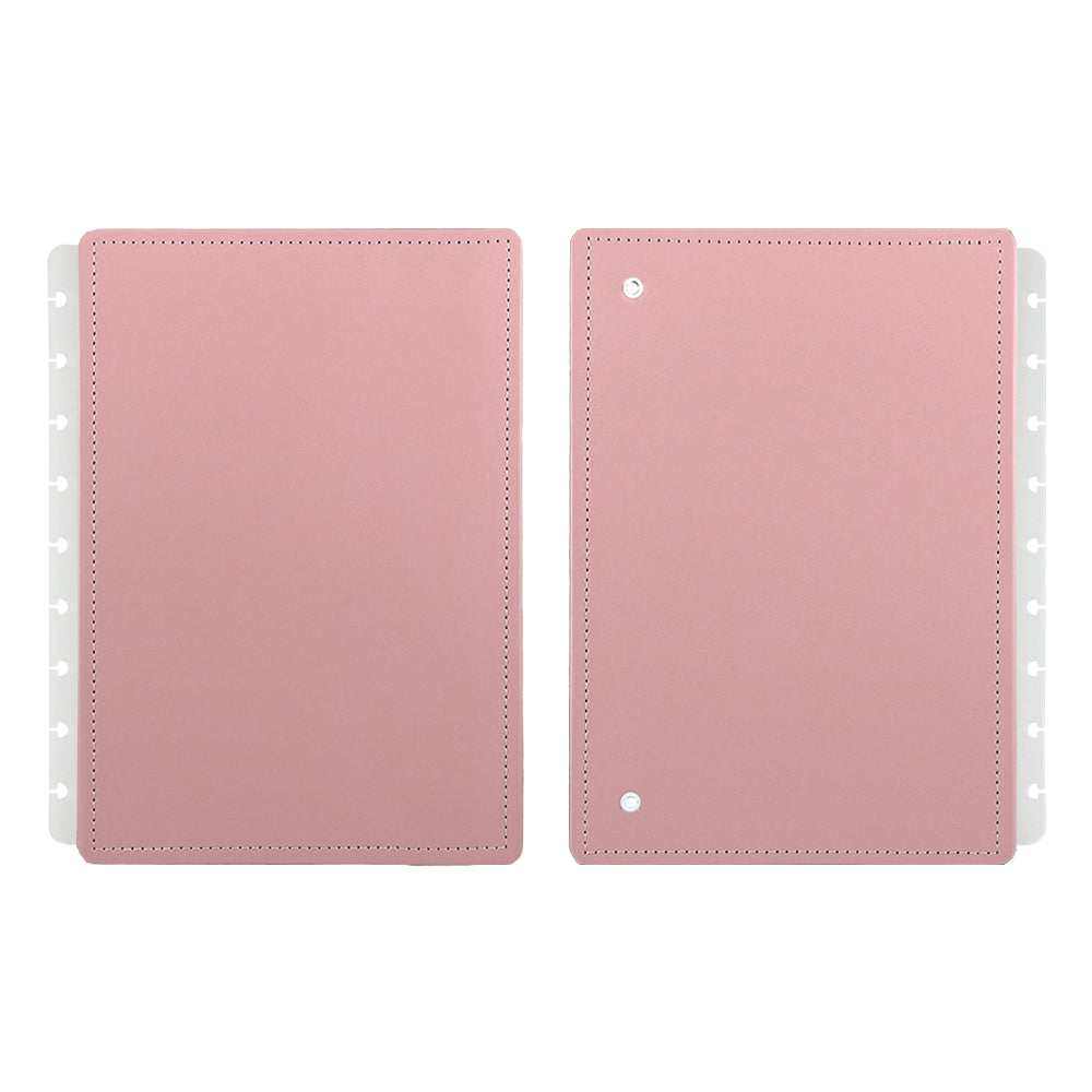 Capa e contracapa para Caderno Inteligente Rosa Pastel Médio (Planner)