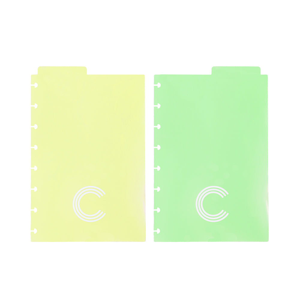 Separadores Pastel para Caderno Inteligente A5 Interior