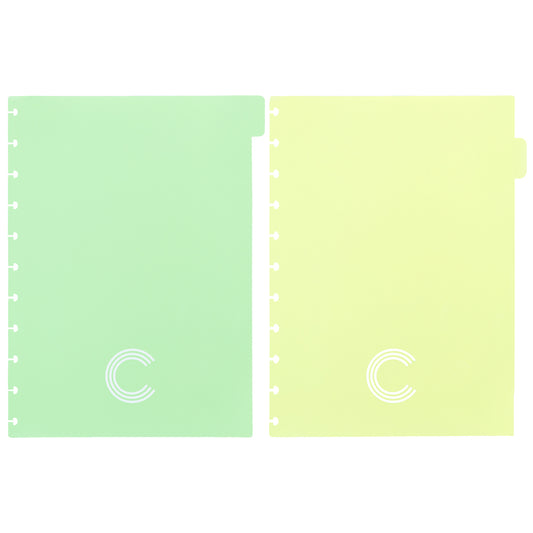 Separadores Pastel para Caderno Inteligente