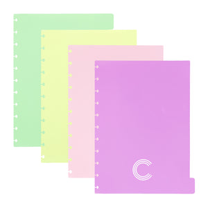 Separadores Pastel para Caderno Inteligente Grande Interior