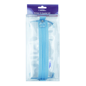 Estojo inteligente crystal 2.0 Azul Embalagem Frente