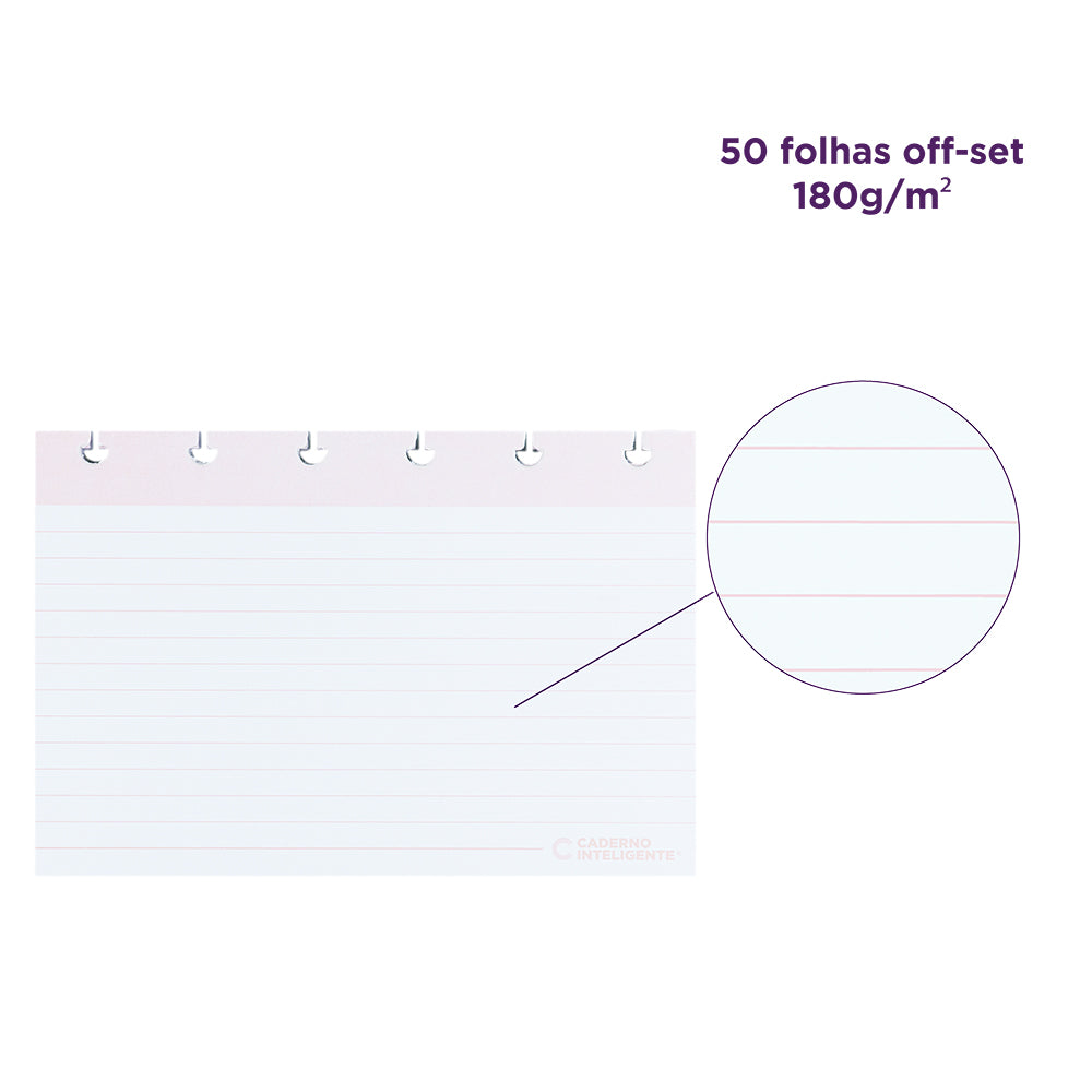 Fichas Inteligentes / Flashcards para Caderno Inteligente Horizontais Interior