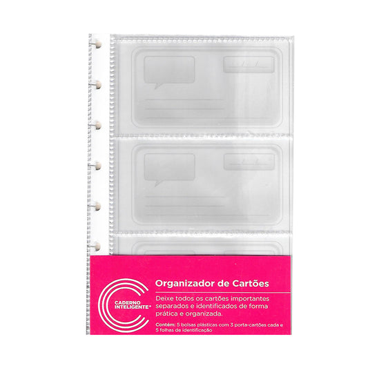 Organizador de cartões