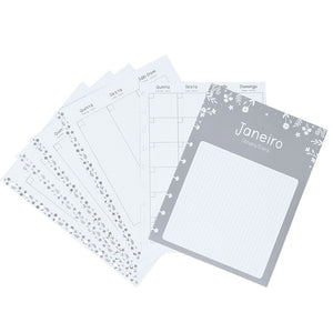 Recarga para Planner Caderno Inteligente by Sophia Martins Médio (Planner) Interior