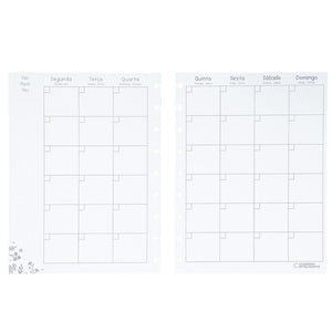 Recarga para Planner Caderno Inteligente by Sophia Martins Médio (Planner) Interior