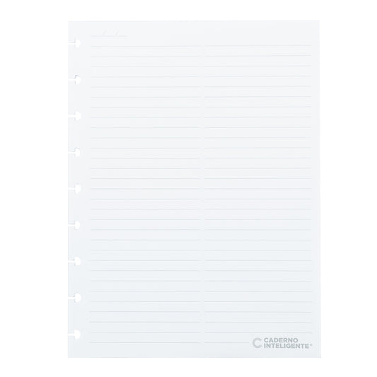 Folhas de Anotação Inteligente 90g de para Caderno Inteligente Verso