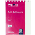 Folhas desenho A4 200g 10f para Caderno Inteligente Embalagem Frente