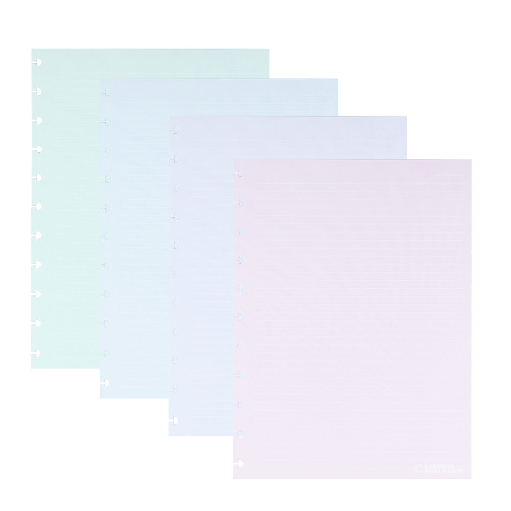 Folhas Candy Colors 90g Linhas Brancas Grande Verso