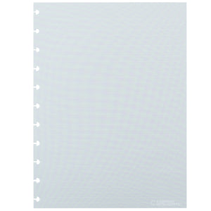 Folhas linhas brancas pautado 120g para Caderno Inteligente Grande Verso