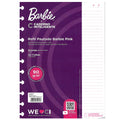 Folhas Pautadas 90g BARBIE™ Pink para Caderno Inteligente