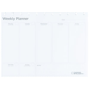 Folhas Weekly Planner 120g para My Frame Grande Verso