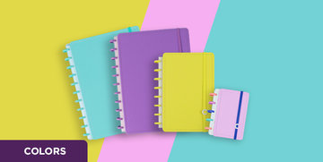 Caderno inteligente coleção Colors