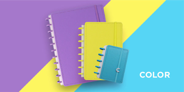 Caderno inteligente coleção colour