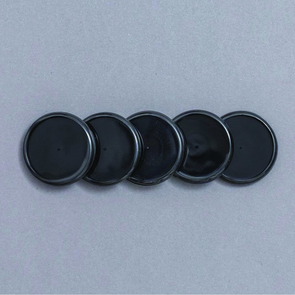 Discos e elástico preto para o Caderno Inteligente