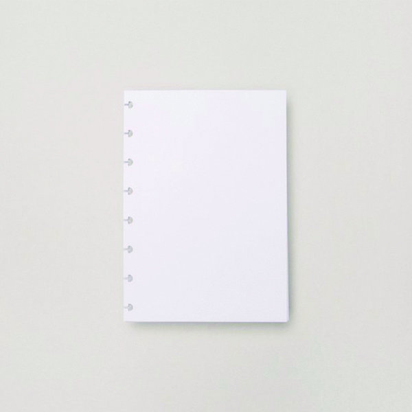 Hojas lisas blancas A5 90g para Cuaderno Inteligente