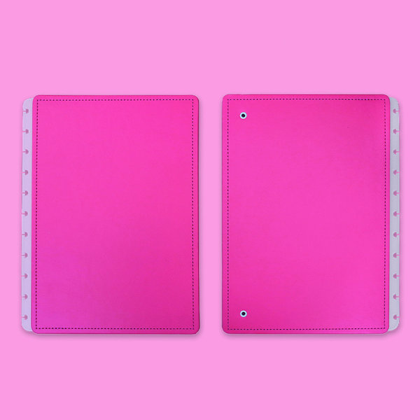 Capa e contracapa para Caderno Inteligente all pink